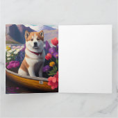 秋田犬のパドル – 絶景の冒険|過去記事 カード (内部)