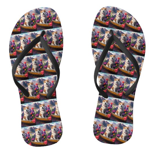 秋田犬のパドル – 絶景の冒険|過去記事 ビーチサンダル (ソール)