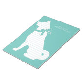 秋田犬の子犬 ノートパッド (アングル)