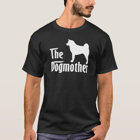 秋田犬の母の日 Tシャツ (正面)