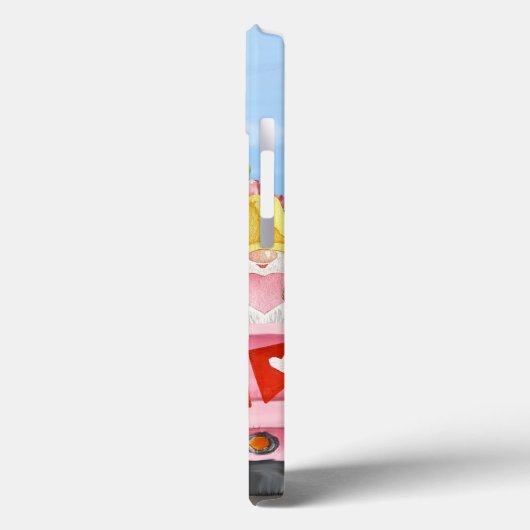 秋田犬バレンタインデートラックハート Case-Mate iPhoneケース (裏面 / 左)