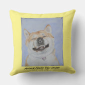 秋田犬写真集 クッション (裏面)