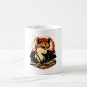 秋田犬 コーヒーマグカップ (中央)