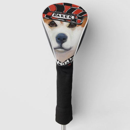 秋田犬 ゴルフヘッドカバー (正面)