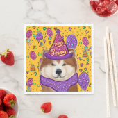 秋田犬 スタンダードランチョンナプキン (インサイチュ)