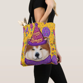 秋田犬 トートバッグ