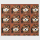 秋田犬 ラッピングペーパー (フラット)