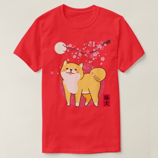 秋田芝さくらんぼ Tシャツ (デザイン正面)
