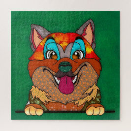 秋田醜い顔ジグソーパズル ジグソーパズル