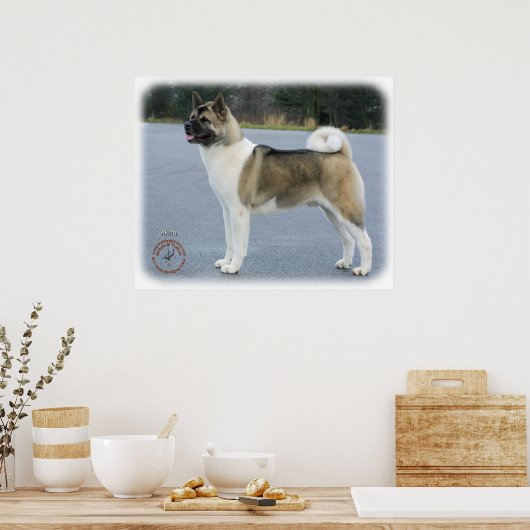 秋田8P004D-12 ポスター (キッチン)