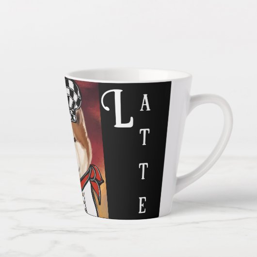 秋田 カフェラテマグ (右)