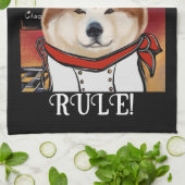 秋田 キッチンタオル (折り畳み)