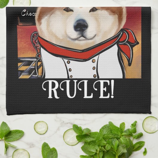 秋田 キッチンタオル (折り畳み)