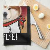 秋田 キッチンタオル (四つ折り)