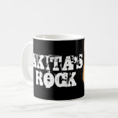 秋田 コーヒーマグカップ (正面左)
