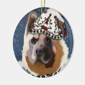 秋田 セラミックオーナメント (左)