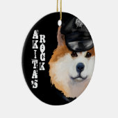 秋田 セラミックオーナメント (右)