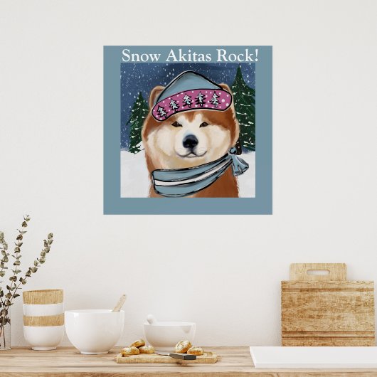 秋田 ポスター (キッチン)