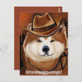 秋田 ポストカード (正面/裏面)