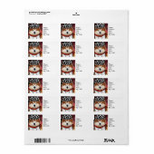 秋田 ラベル (フルシート)