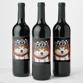 秋田 ワインラベル