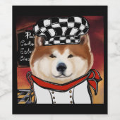 秋田 ワインラベル (シングルラベル)