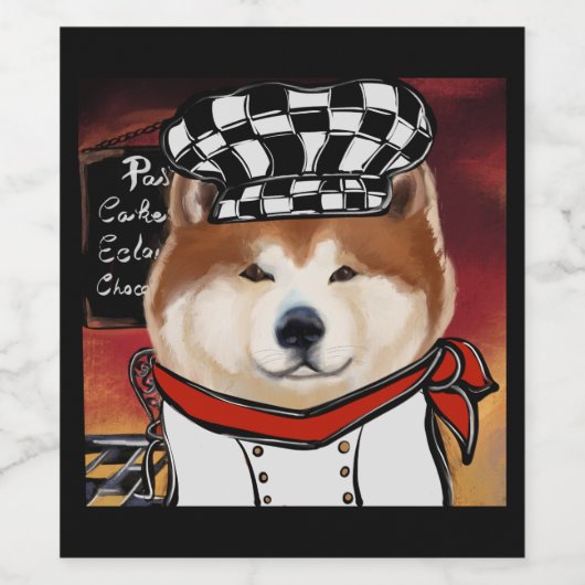 秋田 ワインラベル (シングルラベル)