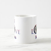 秋田Iラブ コーヒーマグカップ (中央)