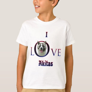 秋田Iラブ Tシャツ