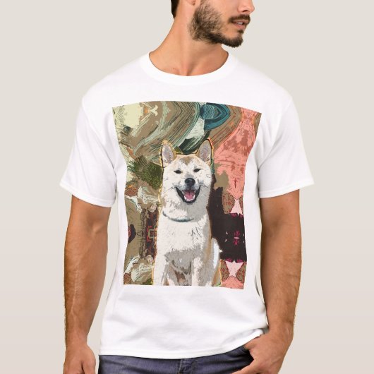 秋田Inu犬 Tシャツ (正面)