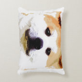 秋田Inu アクセントクッション (正面(垂直))