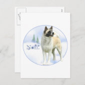 秋田Noelの郵便はがき シーズンポストカード (正面/裏面)