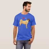 秋田Tシャツが大好き Tシャツ (正面フル)