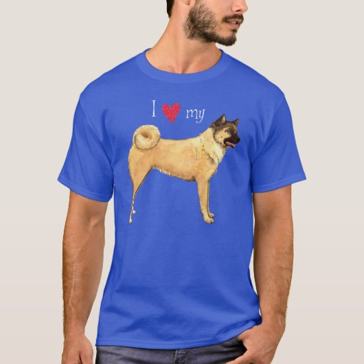秋田Tシャツが大好き Tシャツ (正面)