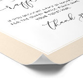 秋男女兼用フローラアーチおむつラッフル ポスター (角)