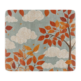 秋登り カッティングボード