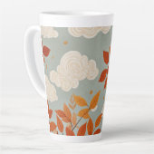 秋登り カフェラテマグ (左アングル)