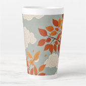 秋登り カフェラテマグ (正面)