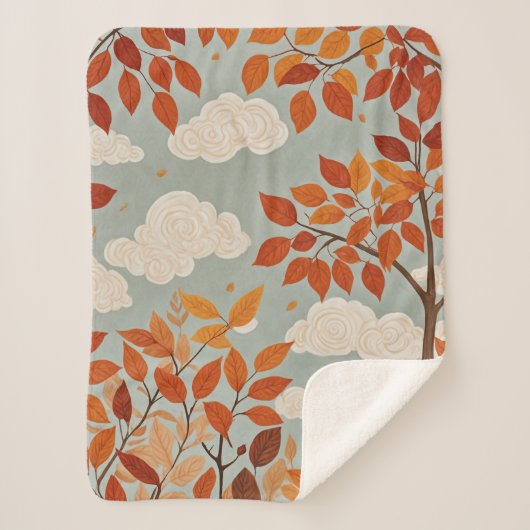 秋登り シェルパブランケット (正面)