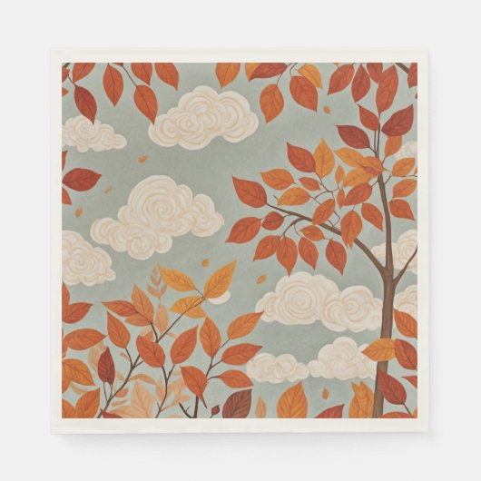 秋登り スタンダードランチョンナプキン (正面)