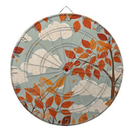 秋登り ダーツボード