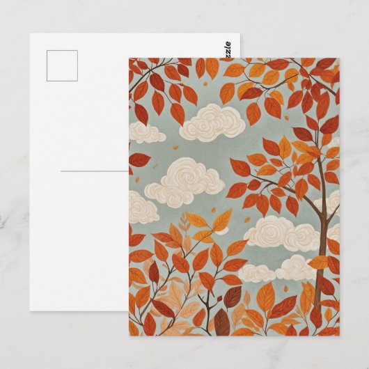 秋登り ポストカード (正面/裏面)