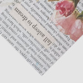 秋眠る黒猫ホットピンクの花 薄葉紙 (詳細)