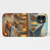 秋祝のチャーム Case-Mate iPhoneケース (裏面(横))