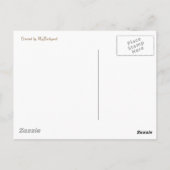 秋祝はがき ポストカード (裏面)