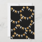 秋祭りブロックパーティーの宗教団体 招待状 (裏面)