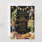 秋祭りブロックパーティーの宗教団体 招待状 (正面)