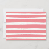 秋私たちのリトルカボチャ1st誕生日パーティー 招待状 (裏面)