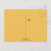 秋秋うさぎ離れバニーお洒落絵を描ズ シーズンポストカード (裏面)