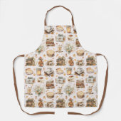 秋秋お気に入りののエッセンシャルテイスト エプロン (正面)